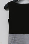 SWAYING/KNIT knitting stitching vest skirt SW23SS2L19 Deep Gray/Gray Orchid PS56